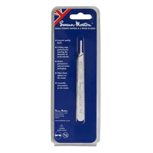 Swann Morton Stainless Steel Surgical Handle No.3