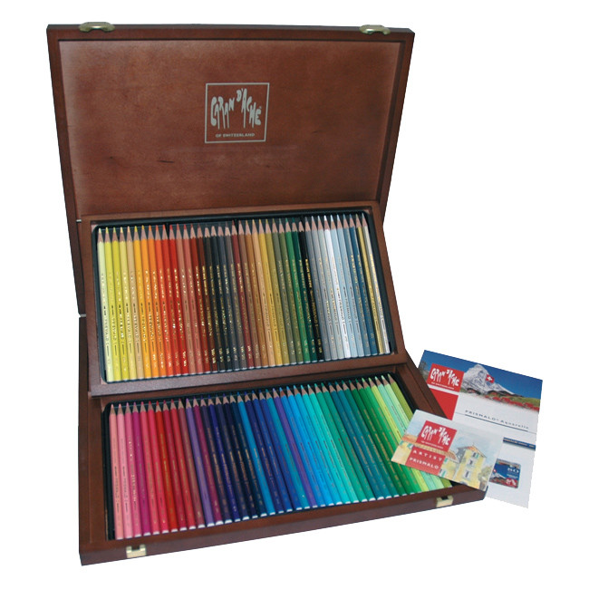 Caran dAche Supracolor Soft Pencils Wooden Box of 80