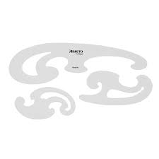 Aristo French Curves Pack of 3 Rigid