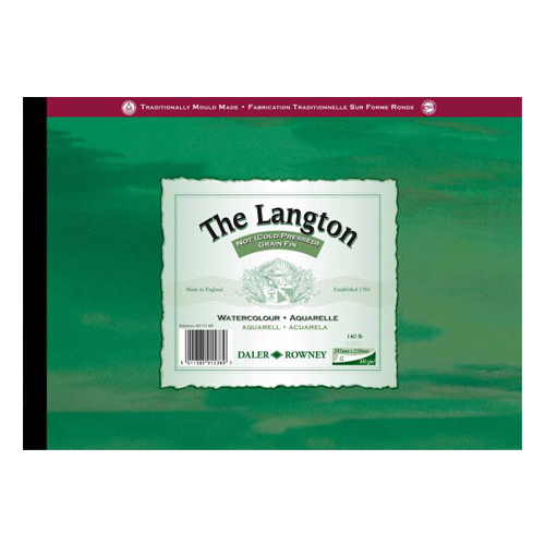 Daler Rowney Langton Watercolour Pad 140lbs Cold Pressed