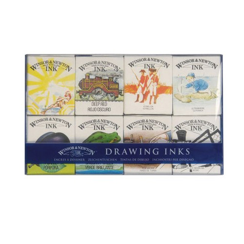 Winsor & Newton William Collection Ink Set