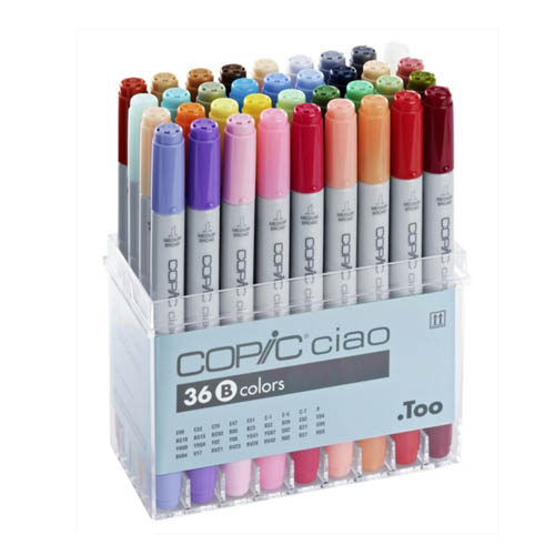 Copic Ciao Markers 36 Piece Set B