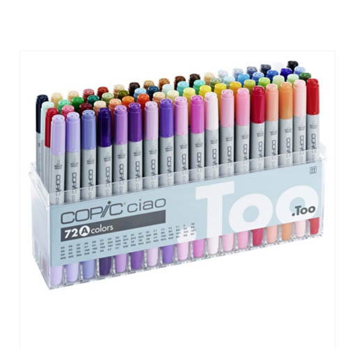 Copic Ciao Markers 72 Piece Set A Colours