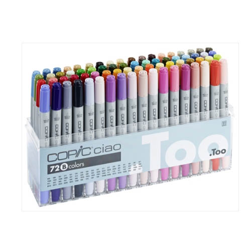 Copic Ciao Markers 72 Piece Set B Colours