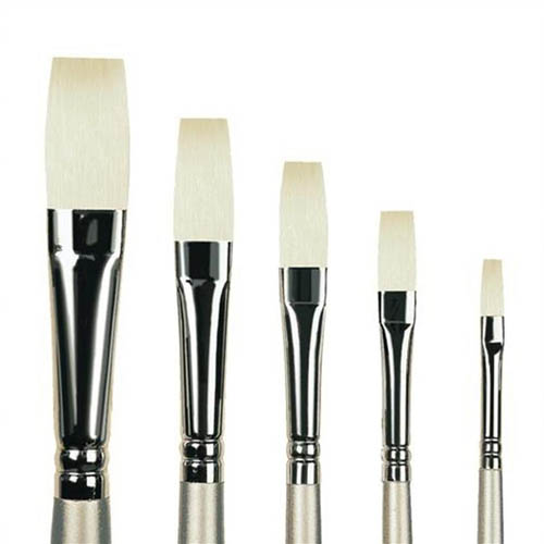 Pro Arte Series 201 Sterling Acrylix Long Flat Brush