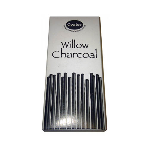 Coates Willow Charcoal Budget Pack 70 Sticks Assorted