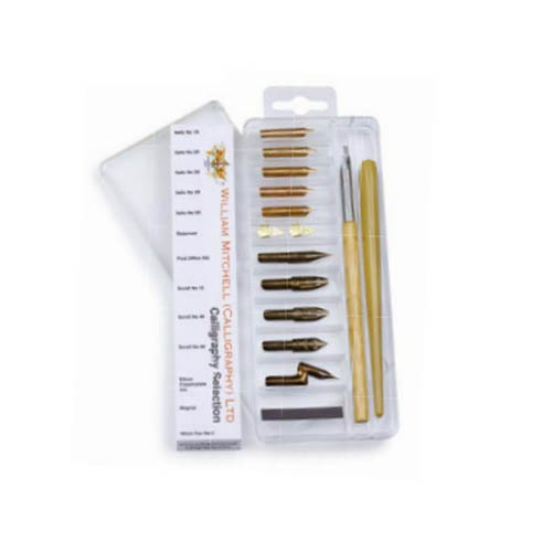 William Mitchell Calligraphy Dip Pen Selection Set