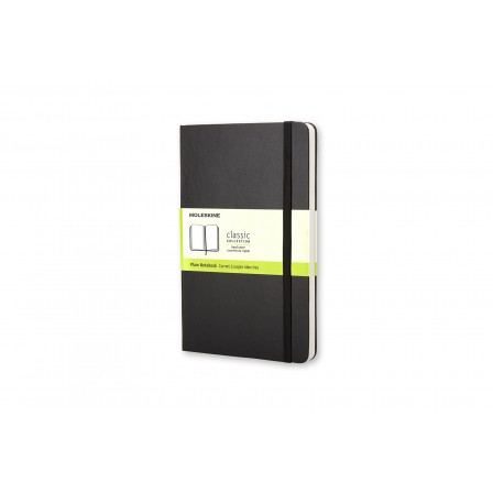 Moleskine Classic Notebook Plain Hard Black Large