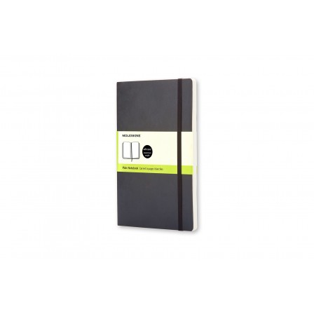 Moleskine Classic Notebook Plain Soft Black Large